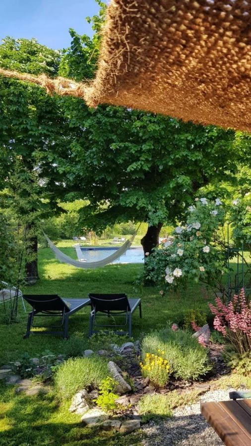 Mas Notre-Dame, Adult Only, Situation Ideale, Grand Jardin Paisible Grospierres Bagian luar foto